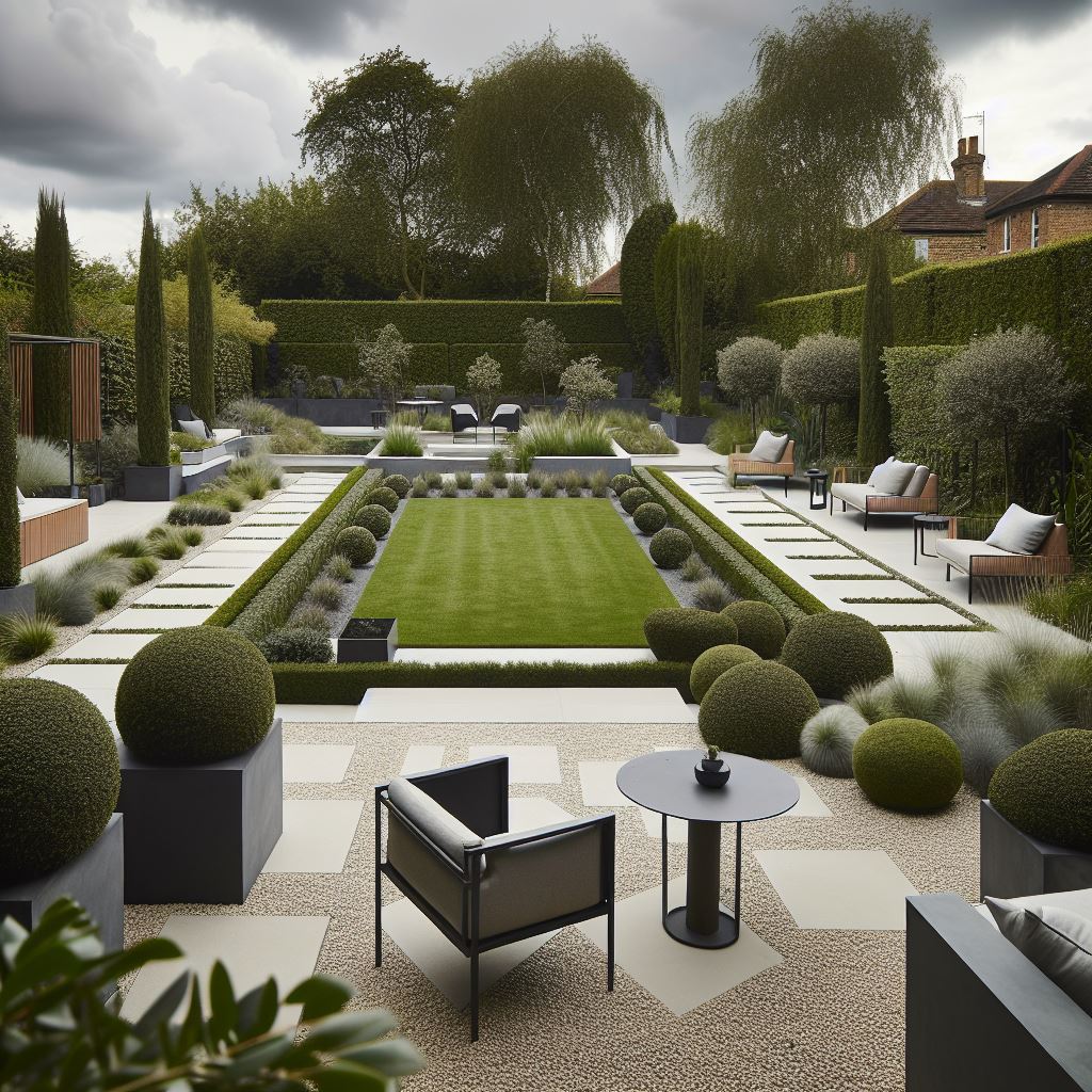 Modern Minimalist Garden